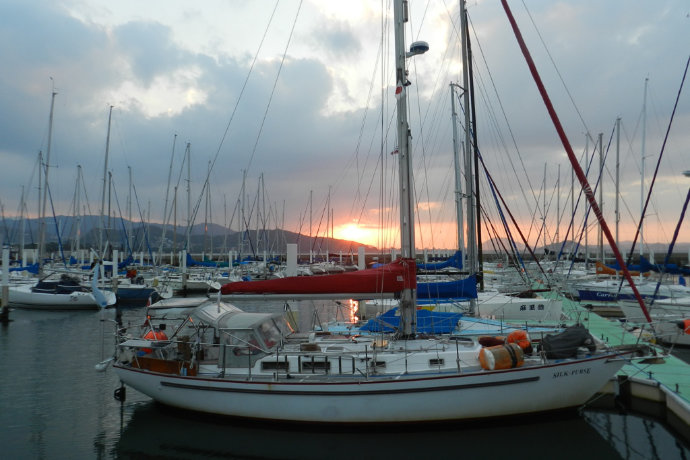 A photo of Silk Purse at Fukuoka City Yacht Harbor (north Kyushu)