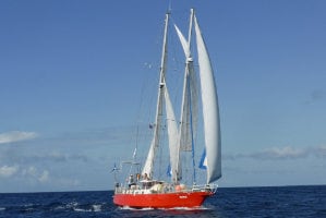 Photo of Custom Steel Sailboat