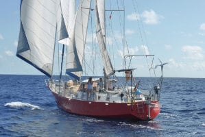 Photo of Custom Steel Sailboat