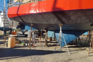 Photo of Custom Steel Sailboat