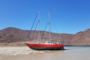 Photo of Custom Steel Sailboat