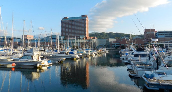 View of Otaru Marina