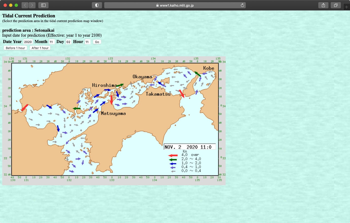 Information for Cruising Japan Kirk