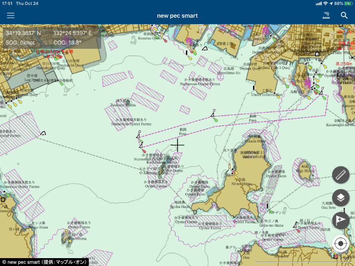 A screenshot of new pec smart showing fixed-net areas