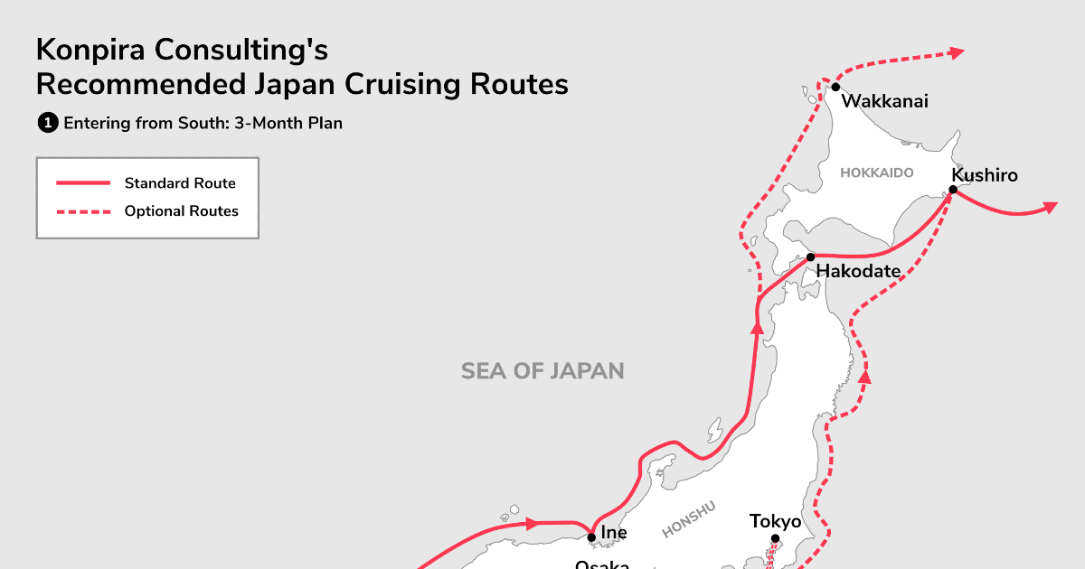 Japan Cruising Routes: A Seven-Part Series - Kirk's Take